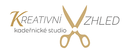 Kreativní vzhled – Kadeřnické studio – Kadeřnictví Logo